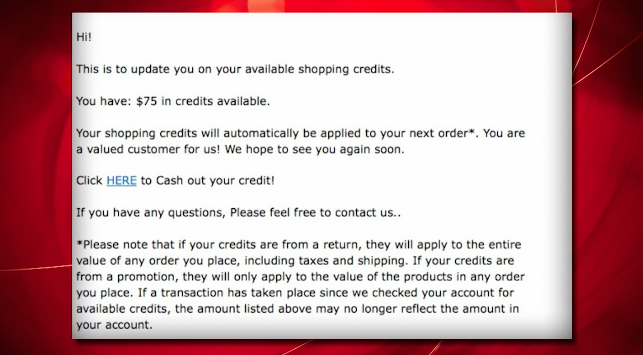 Amazon Shopping Credits Scam Detector