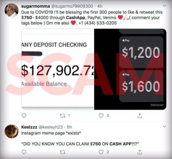 Cash App Text Message Scam 2021 Scam Detector 4038