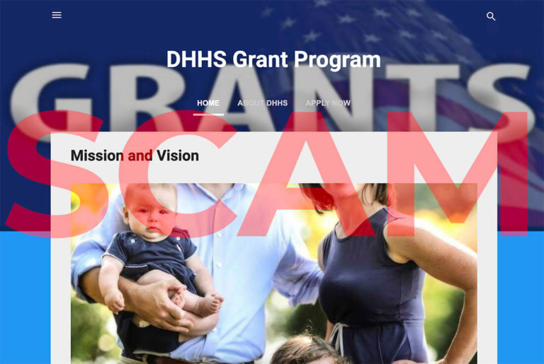 DHHS Grant Program On Facebook (2024) Scam Detector